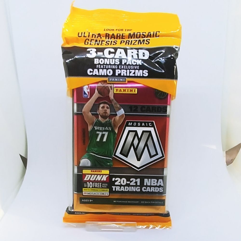2020-21 Panini Mosaic NBA Basketball CELLO PACK